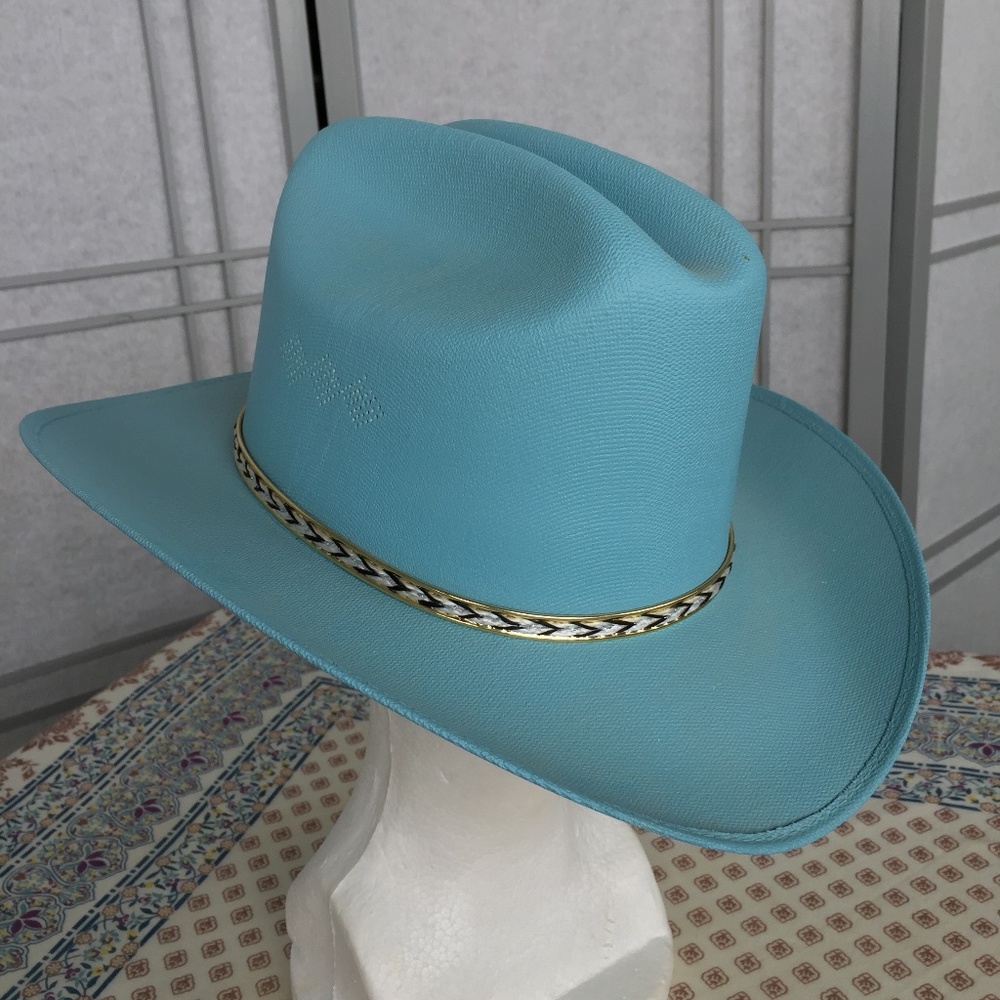 Sky Blue Cowboy Hat